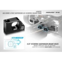 Xray t4'20 alu lower 2-piece suspension 0.25 eccentric holder X303731