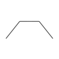 Xray X4 anti-roll bar - rear 1.4 mm X303824