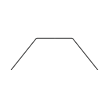 Xray X4 anti-roll bar - rear 1.8 mm X303828