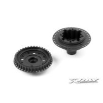 Xray composite gear diff. case & cover X304910