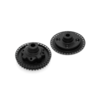 Xray X4 composite gear diff. case with 38t pulley & cover X304911