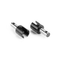 Xray steel gear diff bb driveshaft adapter - hudy spring steel (2) X304973