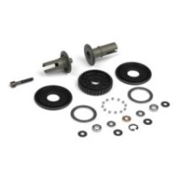 Xray ball differential with labyrinth dust covers set 7075 t6 X305000