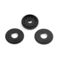 Xray t2'008 diff pulley 34t with labyrinth dust covers X305054