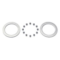 Xray diff washer+ ball steel 2.4 mm ( 2+12 ) set X305080