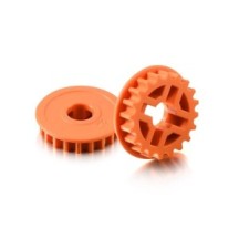 Xray fixed pulley 20t - low friction - graphite (2) X305577-o