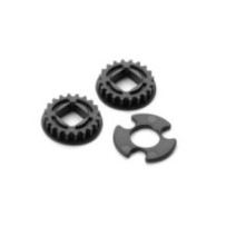 Xray fixed pulley for layshaft with bearings 20t (2) X305578