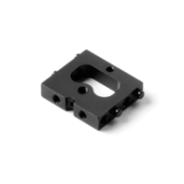 Xray alu forward servo mount - black X306205