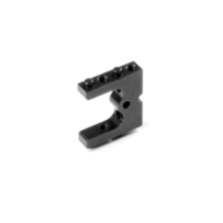Xray X4 alu servo mount - black X306206