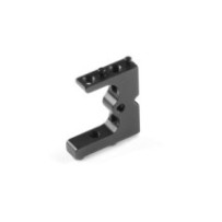 Xray X4f'24 alu servo mount - black X306209