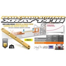 Xray brass chassis stiffener X306531
