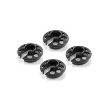 xlp alu Xray shock spring retaining collar - black (4) X308033-k