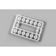 Xray composite non-adjustable pistons for alu shocks delrin v3 X308036