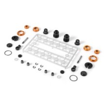 Xray ulp alu shock absorber-set - orange (2) X308308-o