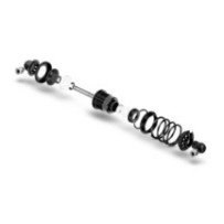 Xray xlp alu shock absorber-set - black (2) X308309-k