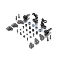 Xray alu steering blocks & c-hubs with backstop - set X320904