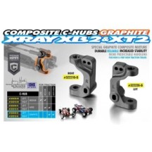Xray composite c-hub right - graphite X322210-g
