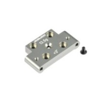 Xray alu front lower arm mount +3°/-3° - swiss 7075 t6 X322317