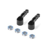Xray alu steering arm for 1-piece chassis - swiss 7075 t6 (2) X322516