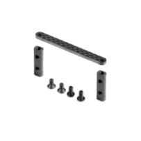 Xray alu servo holders & graphite bridge X326201