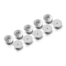 Xray 2wd front wheel aerodisk with 12mm hex ifmar - white - hard (10) X329900-h
