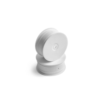 Xray 2wd front wheel aerodisk with 12mm hex ifmar - white (2) X329910-m