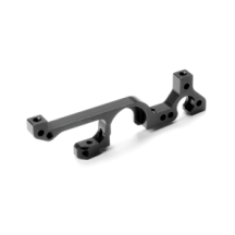 Xray alu lower bulkhead front - right - black - swiss 7075 t6 X332017