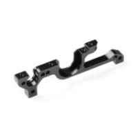 Xray alu lower bulkhead front - right - black - swiss 7075 t6 X332018