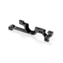 Xray alu lower bulkhead front - left - black - swiss 7075 t6 X332027