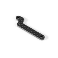 Xray alu lower 2-piece front suspension holder - black (1) X332711
