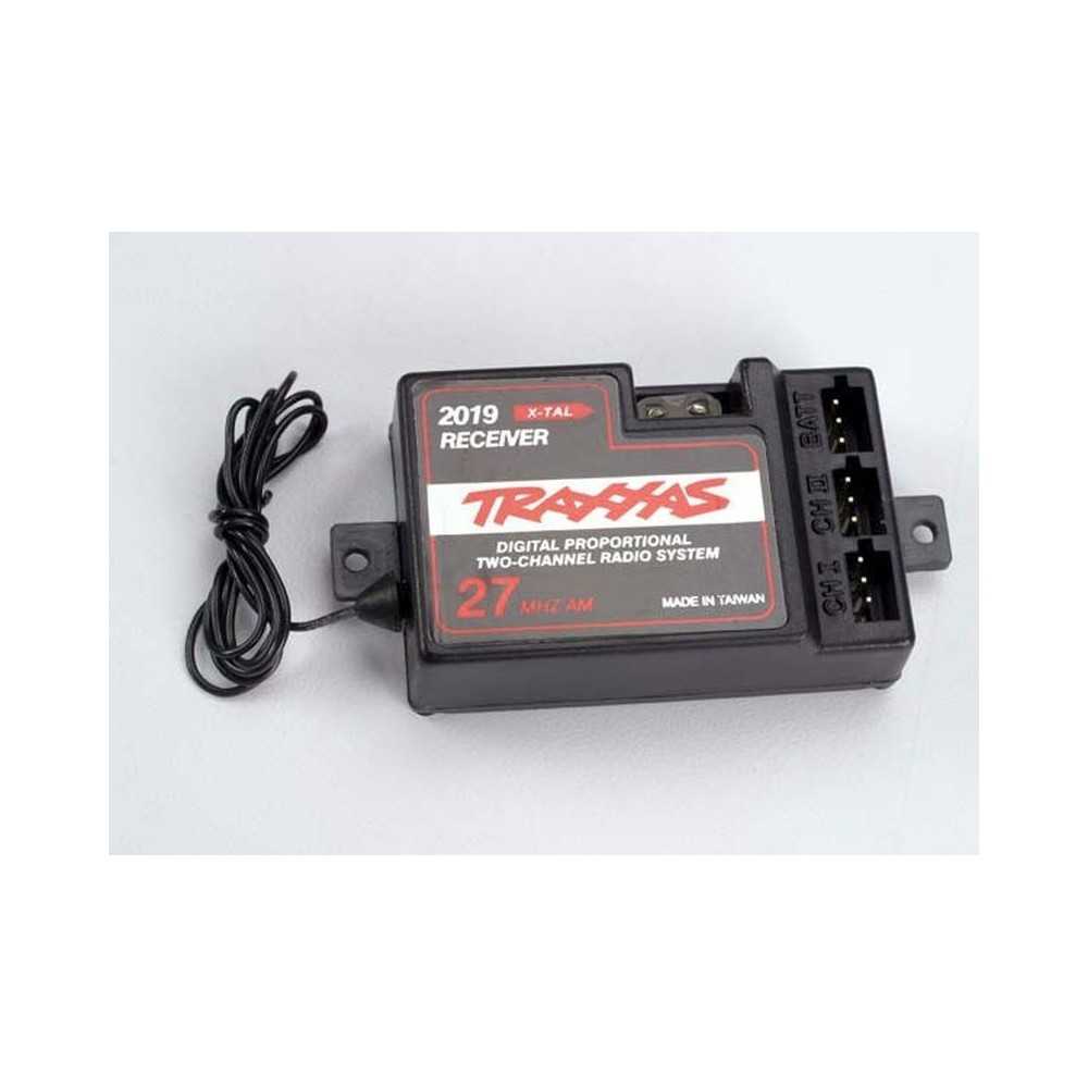 Traxxas Receiver 2-channel 27mhz without bec TRX2019 Traxxas Receiver 2-channel 27mhz without bec TRX2019