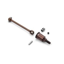 Xray cvd drive shaft front set hudy spring steel (1) X335205