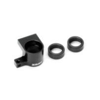 Xray alu front middle shaft holder - black - set X335724