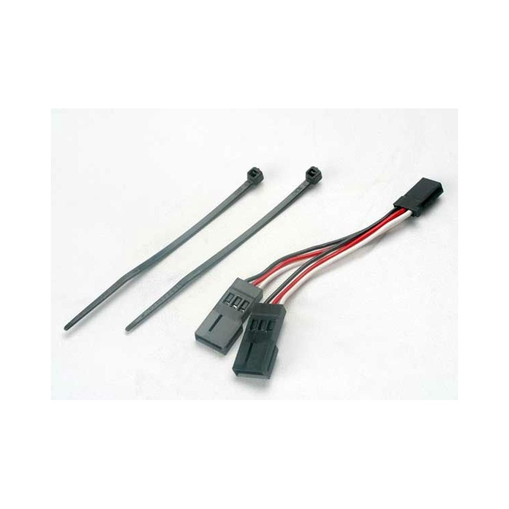 Conector adaptador doble servo Traxxas TRX2046 Conector adaptador doble servo Traxxas TRX2046