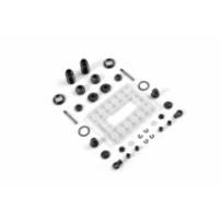 Xray alu shock absorber-set - black (2) X338001-k