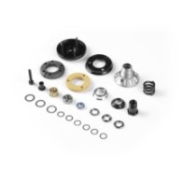 Xray xca alu nickel coated clutch - set - ultra stabile X338503