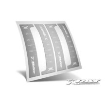 Xray fuel level indicator sticker (4) X338690