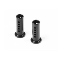 Xray alu front body post - short - swiss 7075 t6 (2) X341323
