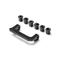 Xray alu upper arm holder left - swiss 7075 t6 - set X342043