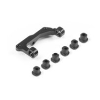 Xray alu upper arm holder left - swiss 7075 t6 - set X342044