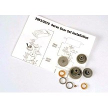 Juego engranajes servos 2055 y 2056 Traxxas