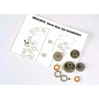 Juego engranajes servos 2055 y 2056 Traxxas