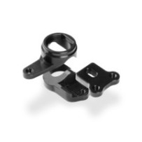 Xray alu servo saver adjustable - swiss 7075 t6 - black X342511-k