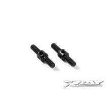 Xray adj. turnbuckle l/r 20 mm - hudy spring steel? (2) X342630