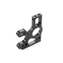 Xray X8 alu lower bulkhead rear - right - swiss 7075 t6 X343031