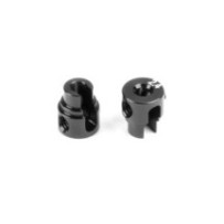 Xray alu cutted anti-roll bar collar o2.4 - black (2) X343484-k