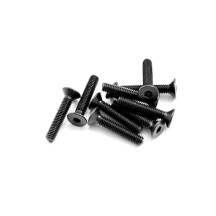 Tornillos M3x16 mm cabeza plana Hobao H31316