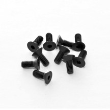 Tornillos M4x10 mm cabeza plana Hobao H31410