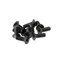 Tornillos M4x12 mm cabeza plana Hobao H31412