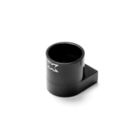 Xray alu front middle shaft holder - black - swiss 7075 t6 X345724